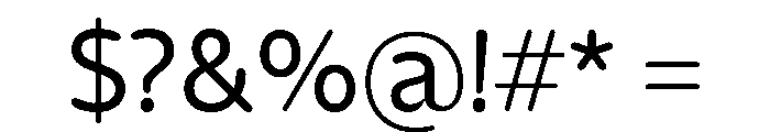 NaNHyenaSunset Font OTHER CHARS
