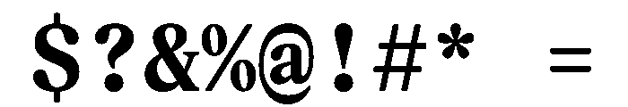 NaNIndexMono PREVIEW Bold Font OTHER CHARS