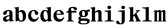 NaNIndexMono PREVIEW Bold FONT