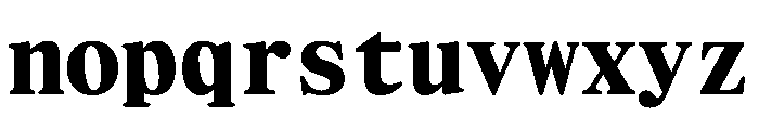 NaNIndexMono PREVIEW ExtraBold Font LOWERCASE