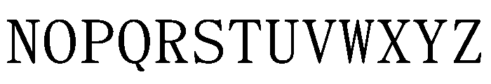 NaNIndexMono PREVIEW Light Font UPPERCASE