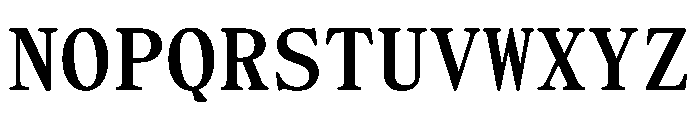 NaNIndexMono PREVIEW Medium Font UPPERCASE
