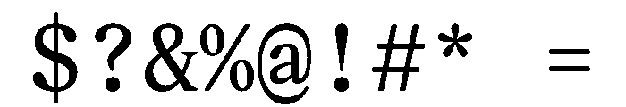 NaNIndexMono PREVIEW Regular Font OTHER CHARS