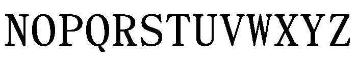 NaNIndexMono PREVIEW Regular Font UPPERCASE