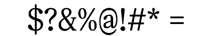 NaNIndexProp Light Font OTHER CHARS