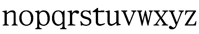NaNIndexProp Light Font LOWERCASE