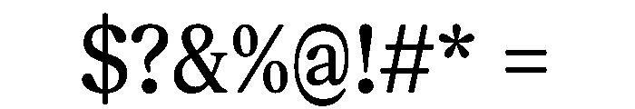 NaNIndexProp Regular Font OTHER CHARS