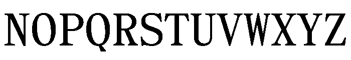 NaNIndexProp Regular Font UPPERCASE