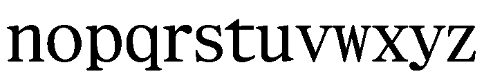 NaNIndexProp Regular Font LOWERCASE