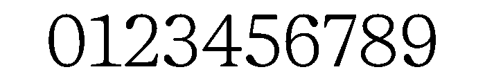 NaNIndexProp Thin Font OTHER CHARS