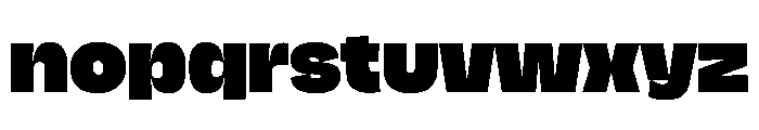 NaNJaune MaxiBlack Font LOWERCASE
