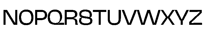 NaNJaune MaxiBlond Font UPPERCASE