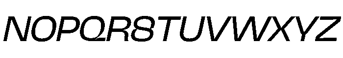 NaNJaune MaxiBlondItalic Font UPPERCASE