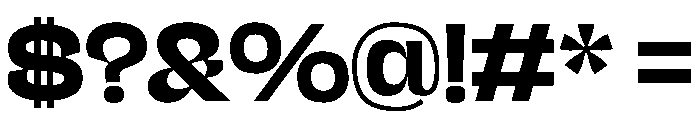 NaNJaune MaxiBold Font OTHER CHARS