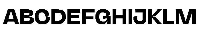 NaNJaune MaxiBold Font UPPERCASE