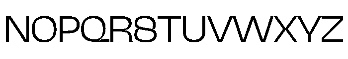NaNJaune MaxiLight Font UPPERCASE