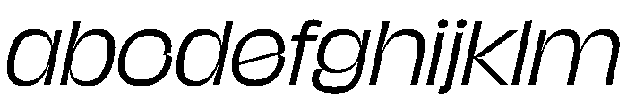 NaNJaune MaxiLightItalic FONT