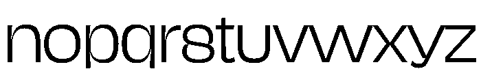 NaNJaune MaxiLight Font LOWERCASE