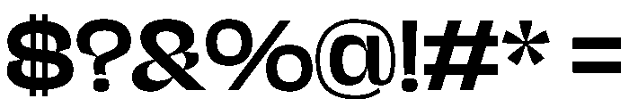 NaNJaune MaxiMedium Font OTHER CHARS