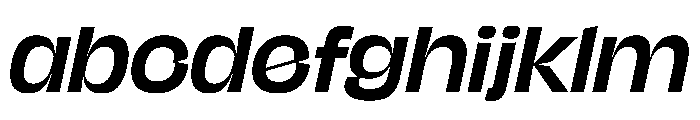 NaNJaune MaxiMediumItalic FONT