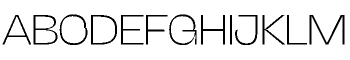 NaNJaune MaxiThin Font UPPERCASE