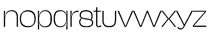 NaNJaune MaxiThin Font LOWERCASE