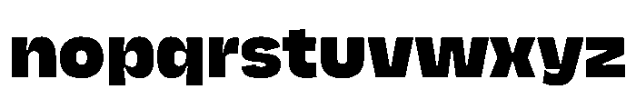 NaNJaune MidiBlack Font LOWERCASE