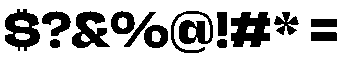 NaNJaune MidiBold Font OTHER CHARS