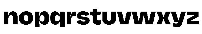 NaNJaune MidiBold Font LOWERCASE