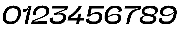 NaNJaune MidiItalic Font OTHER CHARS