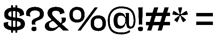 NaNJaune MidiMedium Font OTHER CHARS