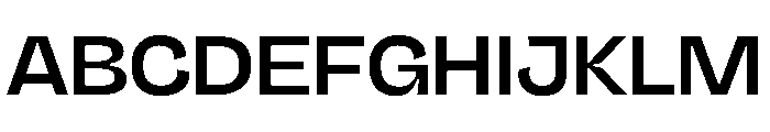 NaNJaune MidiMedium Font UPPERCASE