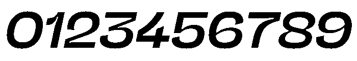 NaNJaune MidiMediumItalic Font OTHER CHARS