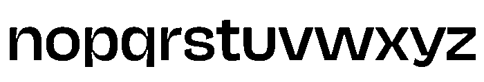 NaNJaune MidiMedium Font LOWERCASE