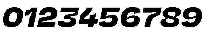NaNJaune MiniBlackItalic Font OTHER CHARS