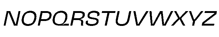 NaNJaune MiniBlondItalic Font UPPERCASE