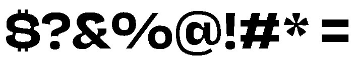 NaNJaune MiniBold Font OTHER CHARS