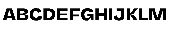 NaNJaune MiniBold Font UPPERCASE