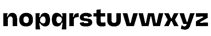 NaNJaune MiniBold Font LOWERCASE