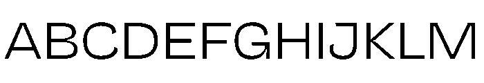 NaNJaune MiniLight Font UPPERCASE