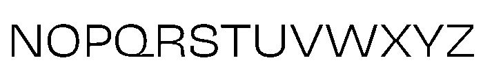 NaNJaune MiniLight Font UPPERCASE