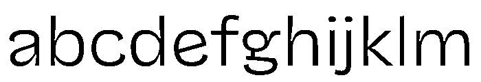 NaNJaune MiniLight FONT