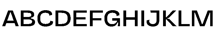 NaNJaune MiniRegular Font UPPERCASE