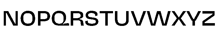 NaNJaune MiniRegular Font UPPERCASE