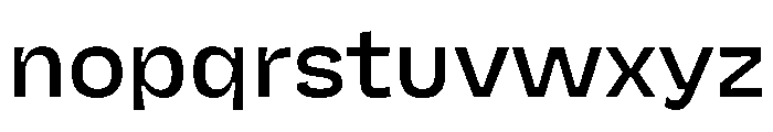 NaNJaune MiniRegular Font LOWERCASE