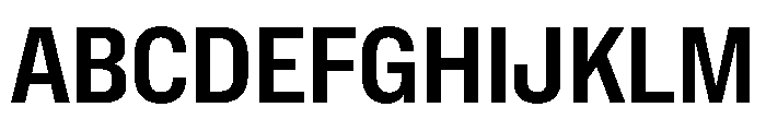NaNMetrifyACnd Bld Font UPPERCASE