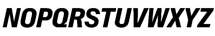 NaNMetrifyACnd ExBldIt Font UPPERCASE