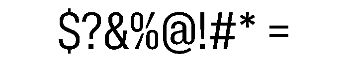 NaNMetrifyACnd Light Font OTHER CHARS