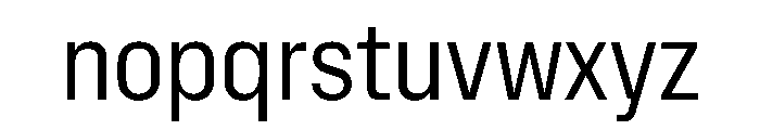 NaNMetrifyACnd Light Font LOWERCASE