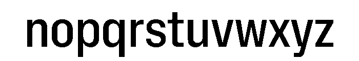 NaNMetrifyACnd Med Font LOWERCASE